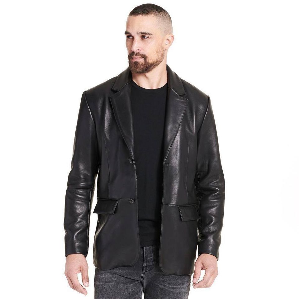web buster leather jacket